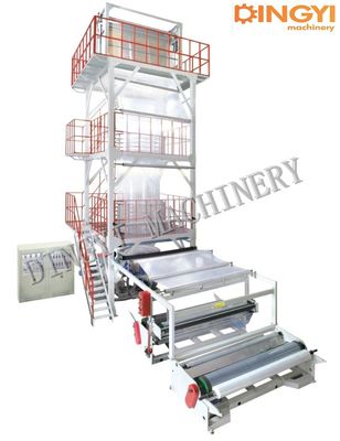 Doppeltes Rewinder 0.15mm Blasfolie-Verdrängungs-Maschine LDPE LLDPE