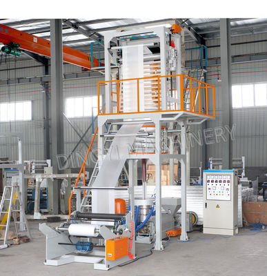 Folienblasen-Maschine HDPE 125KG Stunde 0.08MM für Einkaufstasche