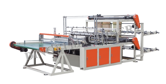 3000mm T-Shirt sackt sechs Linien untere versiegelnde Schneidemaschine ein